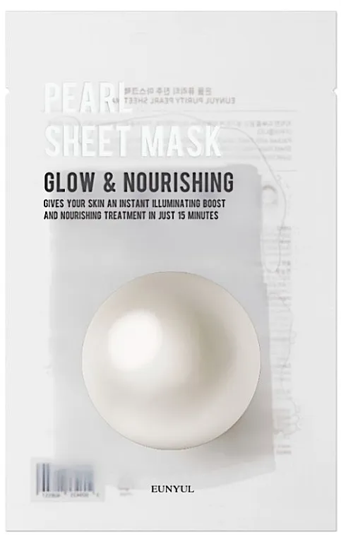 Eunyul Purity Pearl Sheet Mask Sheet maska ​​s ekstraktom bisera