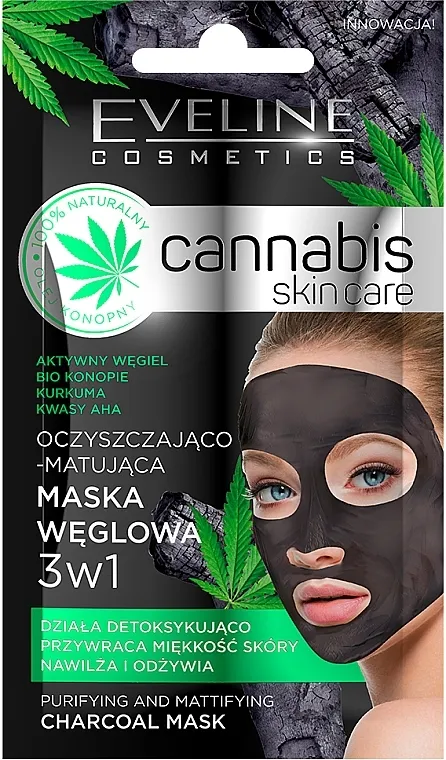 Eveline Cosmetics Cannabis Mask Maska za lice