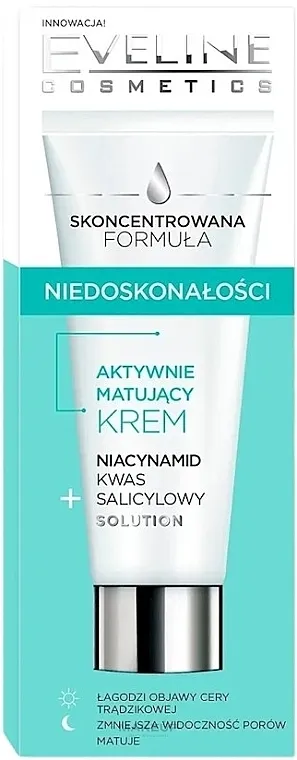 Eveline Cosmetics Concentrated Formula Matirajuća krema za lice