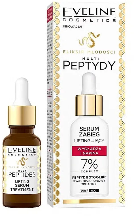 Eveline Cosmetics Elixir Of Youth Multi Peptides Lifting Serum Serum za lifting lica