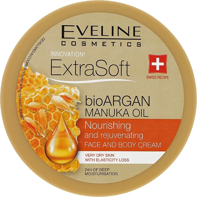 Eveline Cosmetics Extra Soft Bio Argan Cream Krema za tijelo