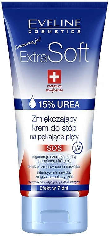 Eveline Cosmetics Extra Soft Cream Omekšavajuća krema za ispucale pete SOS