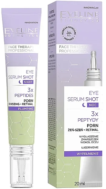 Eveline Cosmetics Face Therapy Professional Eye Serum Shot Regenerativni serum za područje oko očiju
