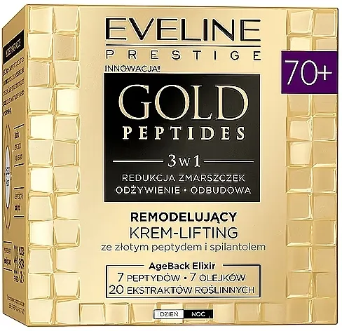 Eveline Cosmetics Gold Peptides Krema-lifting 70+