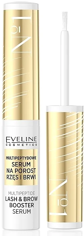 Eveline Cosmetics Multipeptide Lash &amp; Brow Booster Serum Multipeptidni serum za rast trepavica i obrva