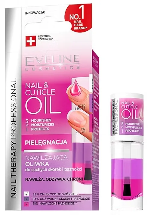 Eveline Cosmetics Nail Therapy Professional Nail And Cuticle Oil Trofazno ulje za negu noktiju i zanoktica