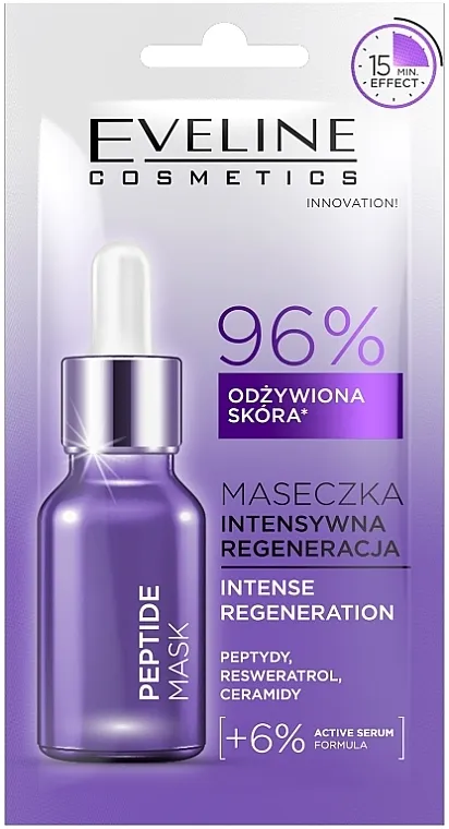 Eveline Cosmetics Peptides Intensive Regeneration Face Mask Intenzivna regenerativna maska za lice