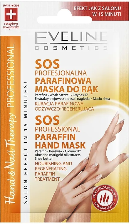Eveline Cosmetics Therapy Parafinska maska za ruke