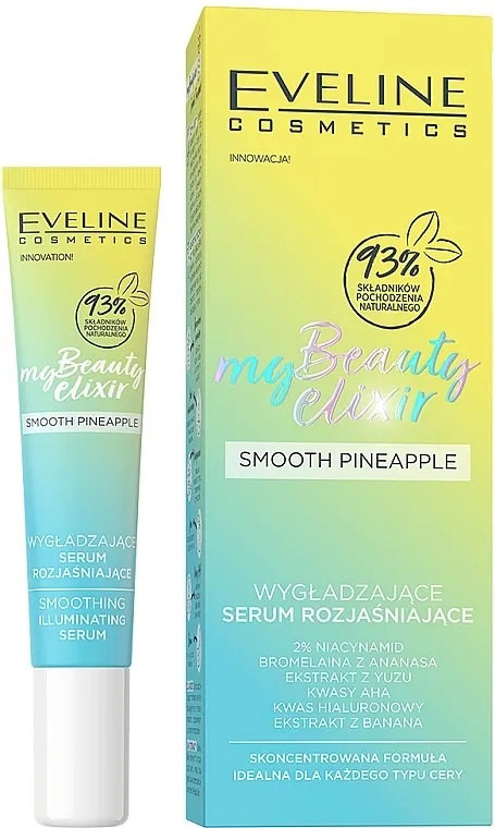 Eveline My Beauty Elixir Smooth Pineaple Zaglađujući posvjetljujući serum