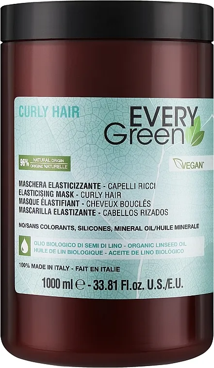 Every Green Curly Hair Elasticising Mask Maska za kovrdžavu kosu