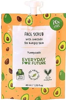 Everyday For Future Face Scrub With Avocado Hidrirajući piling za lice