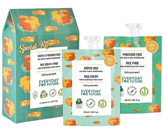 Everyday For Future Saltycaramel Set (f/mask/30ml + f/cr/30 ml)
