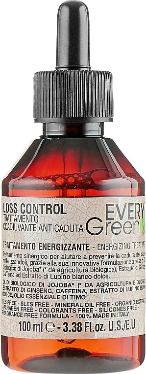 EveryGreen Loss Control Energizing Treatment Losion protiv opadanja u bočici
