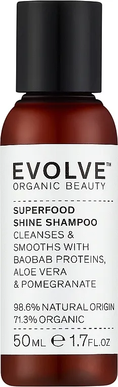 Evolve Beauty Superfood Shine Natural Shampoo Šampon za sjaj kose