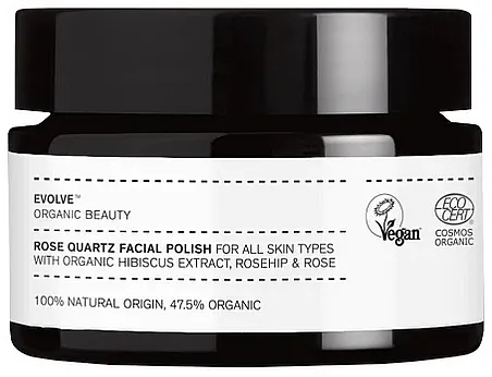 Evolve Organic Beauty Rose Quartz Facial Polish Piling za lice