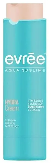 Evree Aqua Sublime Hydra Cream Intenzivno hidratantna bogata krema za lice
