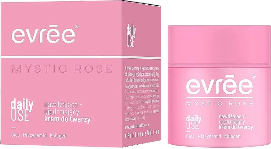 Evree Mystic Rose Daily Use Moisturizing &amp; Firming Cream Hidratantna i učvršćujuća krema za lice