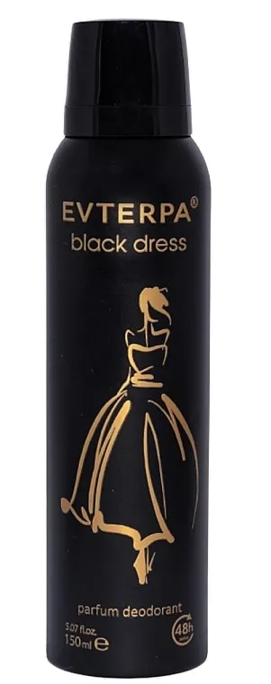 Evterpa Black Dress Parfum Deodorant Dezodorans