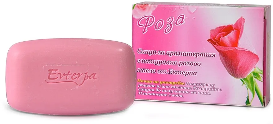 Evterpa Sapunska pločica Ruža