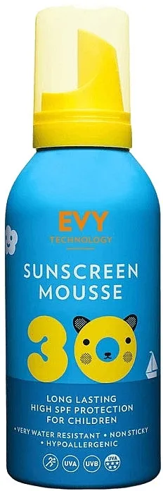 EVY Technology Sunscreen Mousse For Children SPF30 Pena za zaštitu od sunca za decu