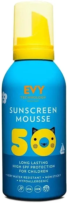 EVY Technology Sunscreen Mousse For Children SPF50 Pena za zaštitu od sunca za decu