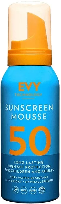EVY Technology Sunscreen Mousse SPF50 Pena za zaštitu od sunca