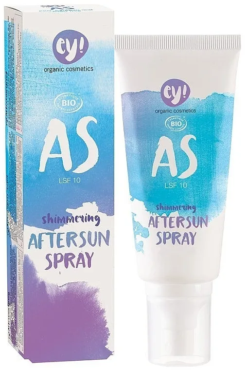 Ey! Organic Cosmetics Shimmering Aftersunspray Spray Sprej za sunčanje SPF10