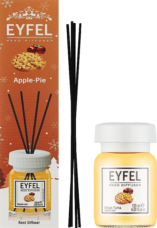 Eyfel Perfume Reed Diffuser Apple-Pie Limited Edition Mirisni difuzor Pita od jabuka