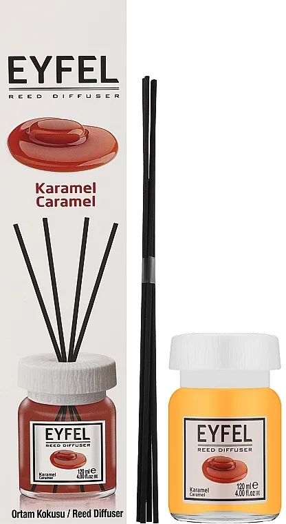 Eyfel Perfume Reed Diffuser Caramel Aroma difuzor "Caramel"