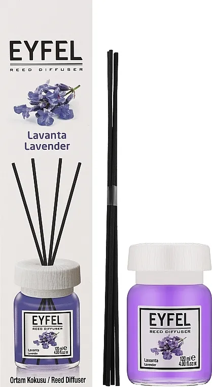 Eyfel Perfume Reed Diffuser Flower Aroma difuzor "Lavanda"
