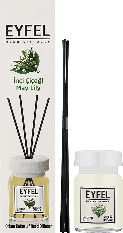 Eyfel Perfume Reed Diffuser May Lily Aroma difuzor "Đurđica"