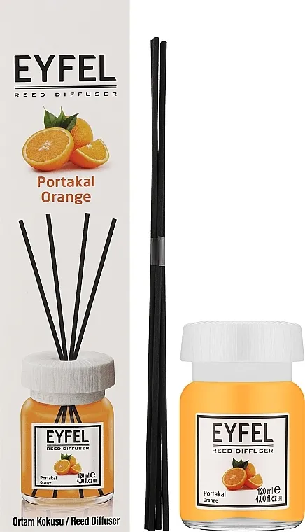Eyfel Perfume Reed Diffuser Orange Aroma difuzor "Naranča"