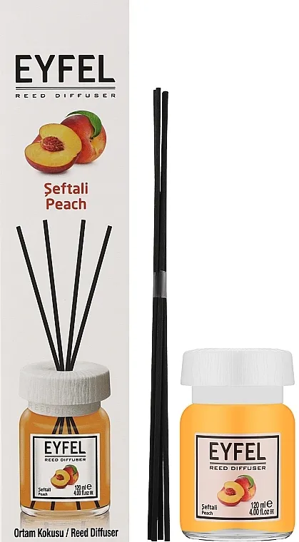 Eyfel Perfume Reed Diffuser Peach Aroma difuzor "Breskva"