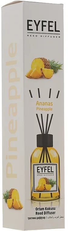 Eyfel Perfume Reed Diffuser Pineapple Aroma difuzor "Ananas"