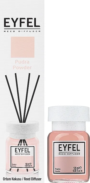 Eyfel Perfume Reed Diffuser Powder Aroma difuzor "Powder"