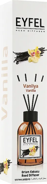 Eyfel Perfume Reed Diffuser Vanilla Aroma difuzor "Vanilija"
