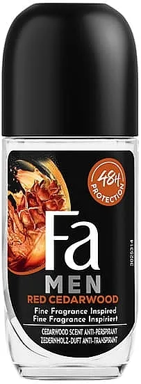 Fa Men Red Cedarwood Anti-Perspirant 48H Antiperspirant u roleru Crveni Kedrovina
