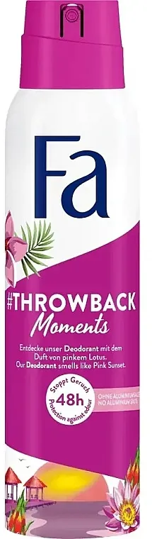 FA Throwback Moments 48H Deospray Antiperspirant u spreju