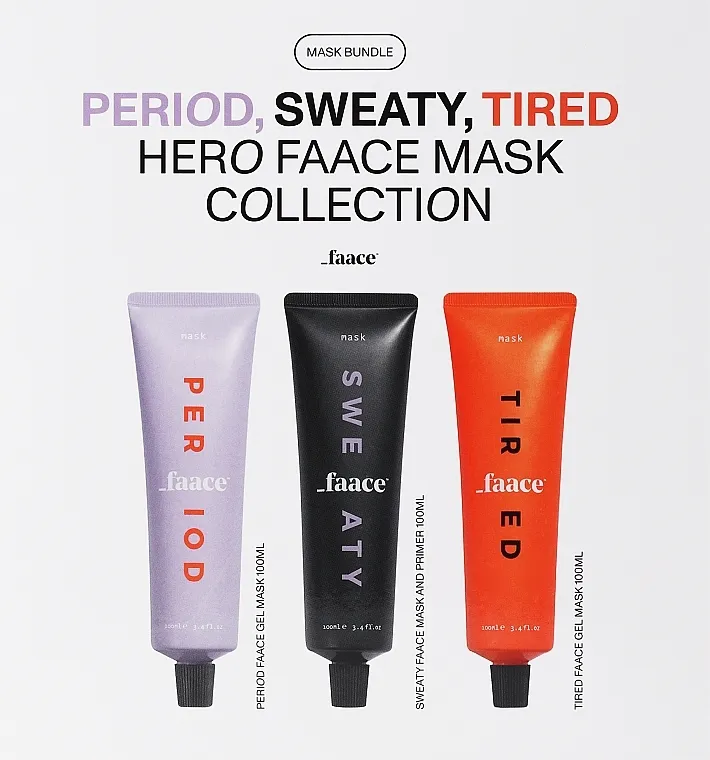 Faace Three Hero Mask Collection (f/mask/100mlx3) Set