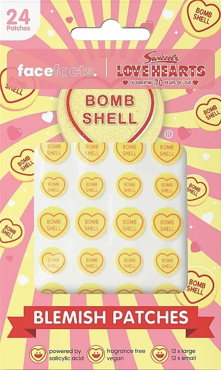Face Facts Blemish Patches Flasteri za akne Bomb Shell