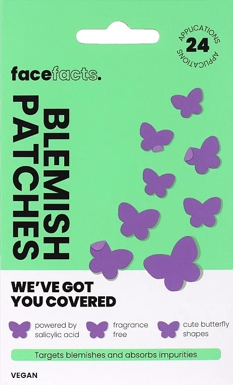 Face Facts Blemish Patches Flasteri za akne Leptiri
