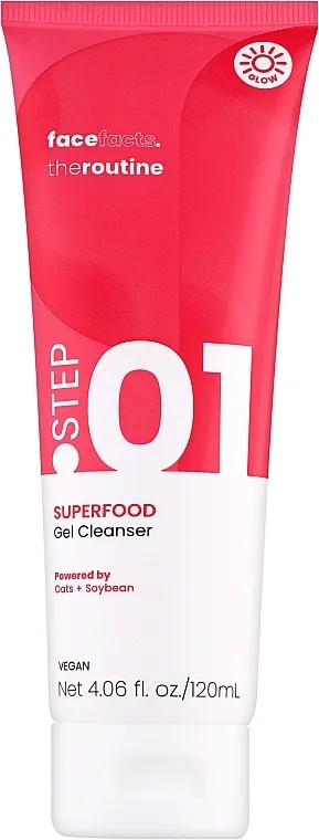 Face Facts The Routine Step.01 Superfood Gel Cleanser Gel za umivanje