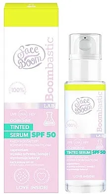 FaceBoom Boombastic Lab Zaštitni tonirani serum SPF 50
