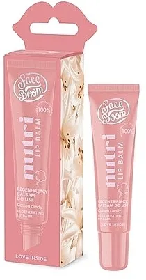 FaceBoom Cotton Candy Nutri Lip Balm Regenerativni balzam za usne