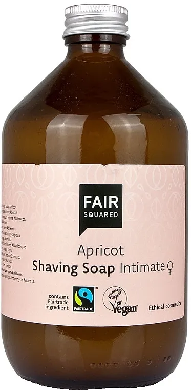 Fair Squared Apricot Shaving Soap Intimate Sapun za brijanje