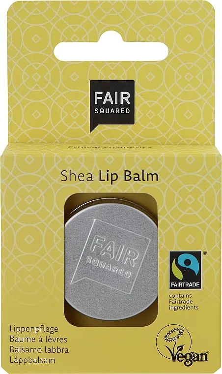 Fair Squared Lip Balm Shea Balzam za usne "Vanilla"