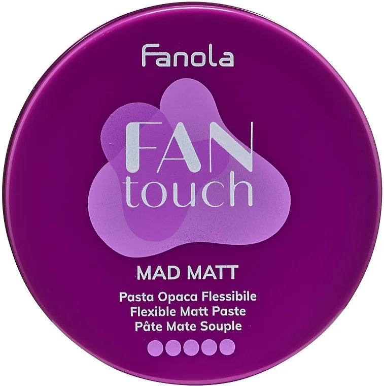 Fanola Fantouch Mad Matt Flexible Matt Paste Mat pasta za oblikovanje kose