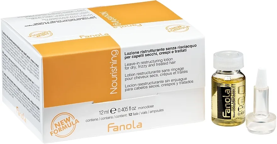 Fanola Leave-In Restructuring Lotion Ampule za regeneraciju suhe kose