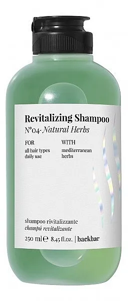 Farmavita Back Bar No4 Revitalizing Shampoo Natural Herbs Šampon "Prirodno bilje"