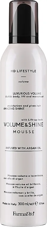 Farmavita HD Volume &amp; Shine Mousse Mousse za snažno učvršćivanje volumena i sjaja